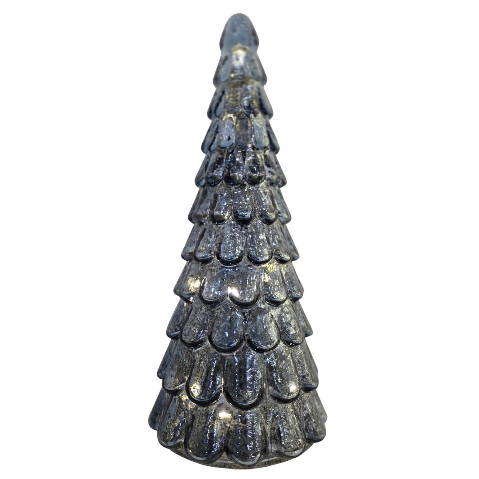 Stellar Haus 19cm Blue Frost Drop Tree